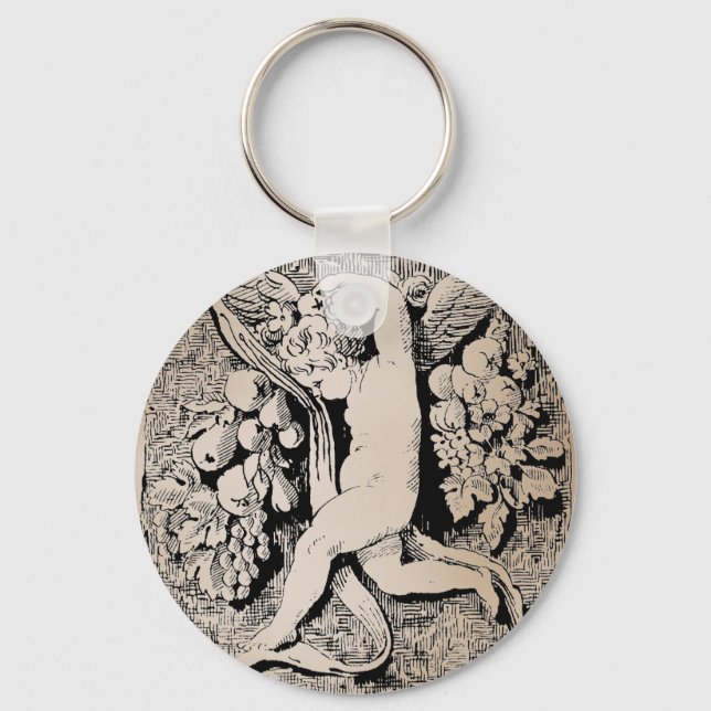 Llavero Cherub ornamental (Anverso)