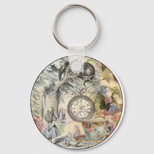 Llavero Cheshire Cat Alice Wonderland Classic
