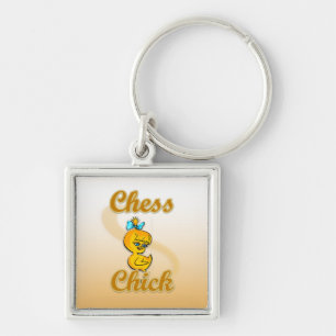 Llavero Chess Chick
