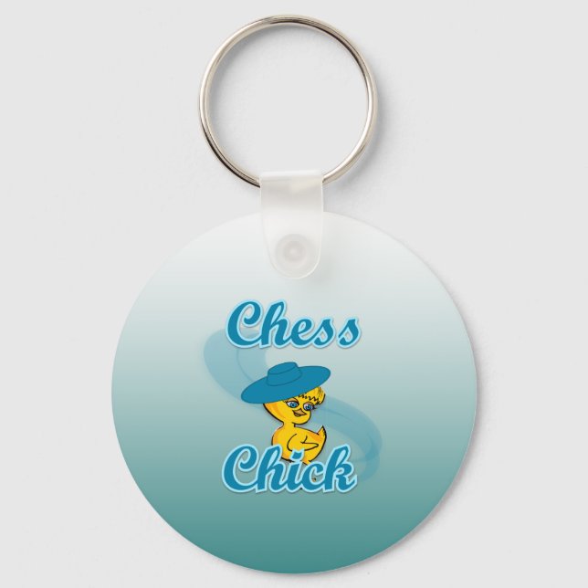 Llavero Chess Chick #3 (Anverso)