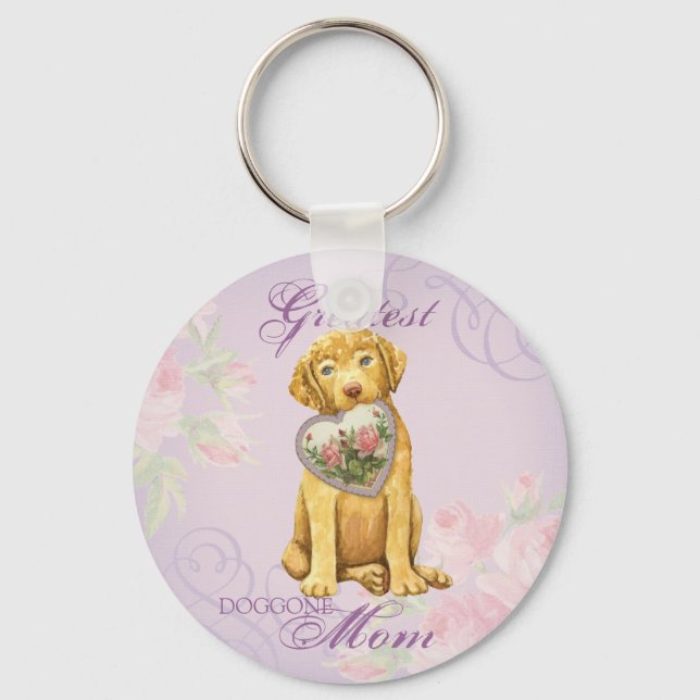 Llavero Chessie Heart Mom (Anverso)