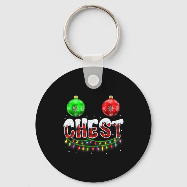 Llavero Chest Nuts Christmas Funny Matching Couple Chestnu (Anverso)