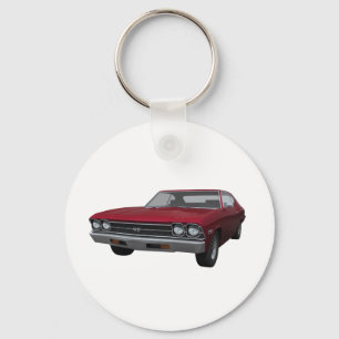 Llavero Chevelle 1969 SS: El caramelo Apple acaba