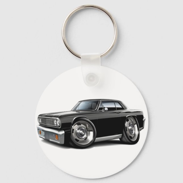 Llavero Chevelle Black Car 1964 (Anverso)