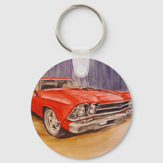 Llavero chevelle hotrod keychain