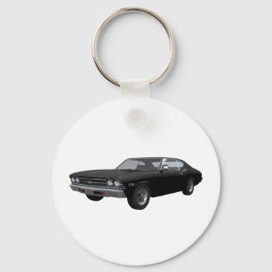 Llavero Chevelle SS de 1969: acabado negro