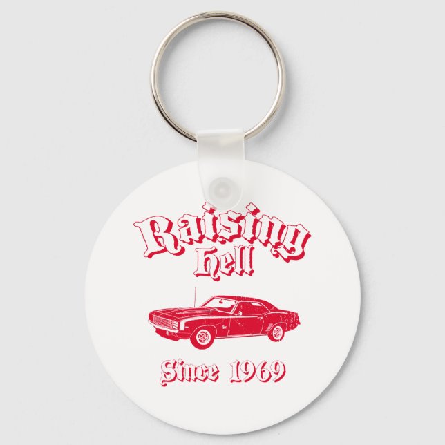 Llavero Chevrolet Camaro SS 1969 (Anverso)