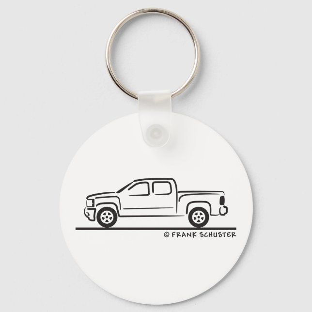 Llavero Chevrolet Silverado 2010 (Anverso)