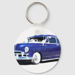 Llavero Chevy azul