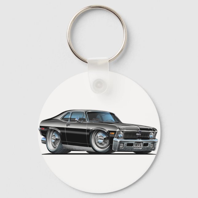 Llavero Chevy Nova Black Car (Anverso)