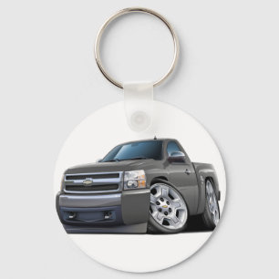 Llavero Chevy Silverado Gray Truck