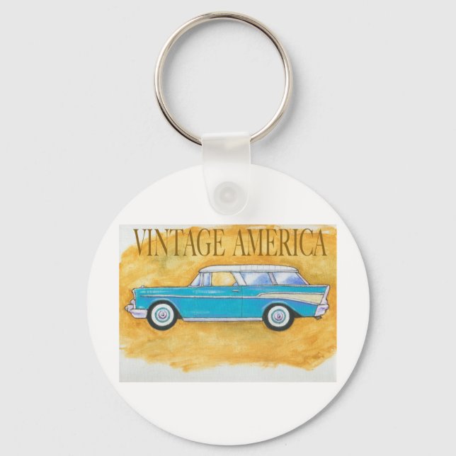 Llavero chevy vintage america (Anverso)
