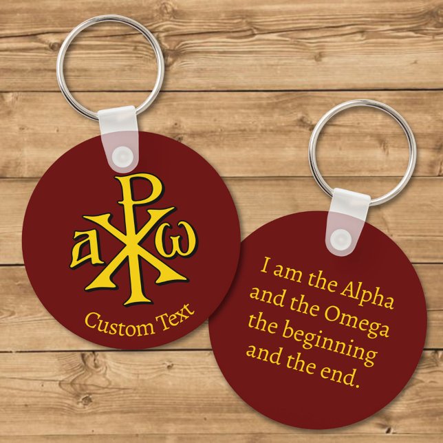 Llavero Chi Rho Christogram (Subido por el creador)