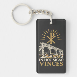 Llavero Chi Rho Puente Milvio In Hoc Signo Vinces