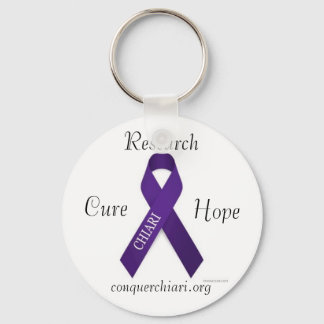 Llavero CHIARI, Cure, Hope, Research, conquerchiari.org