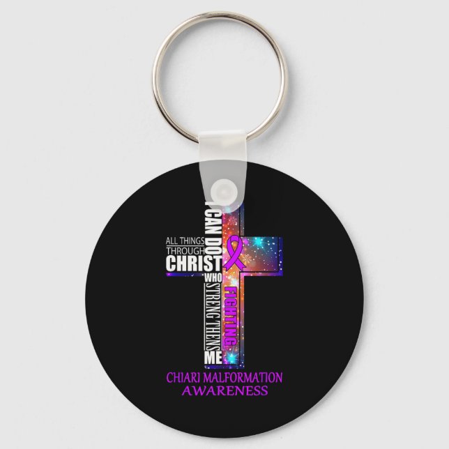 Llavero Chiari Malformation Awareness Shirt - Christmas Gi (Anverso)