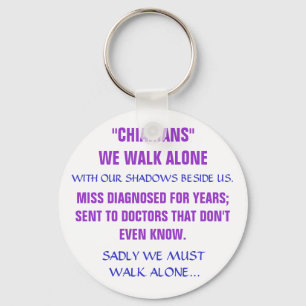 LLAVERO "CHIARIANS " CAMINAMOS SOLAMENTE, CON NUESTRAS