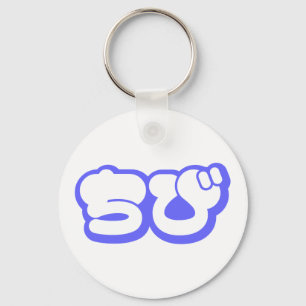 Llavero Chibi ち び japonés Nihongo Hiragana Script