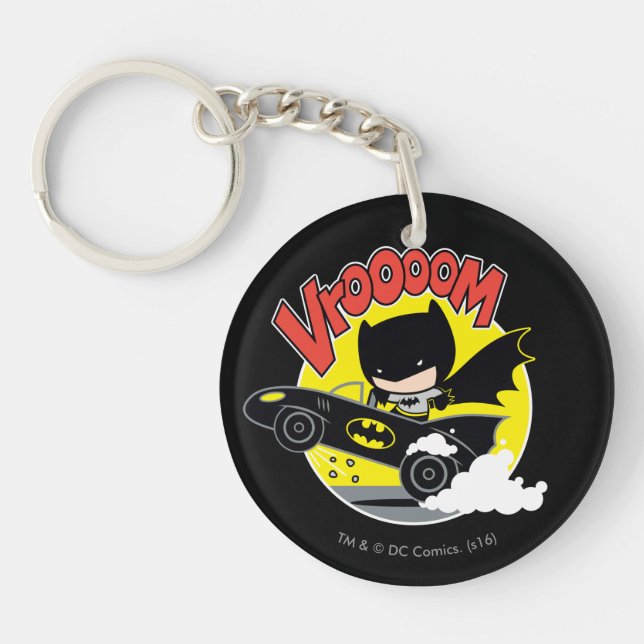 Llavero Chibi Batman In The Batmobile (Frente)