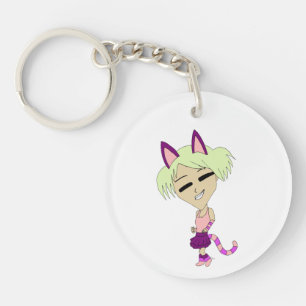 Llavero chibi catgirl