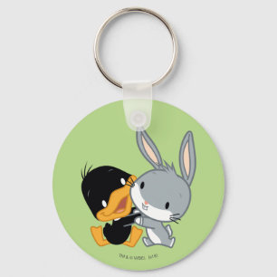 Llavero Chibi DAFFY DUCK™ & BUGS BUNNY™