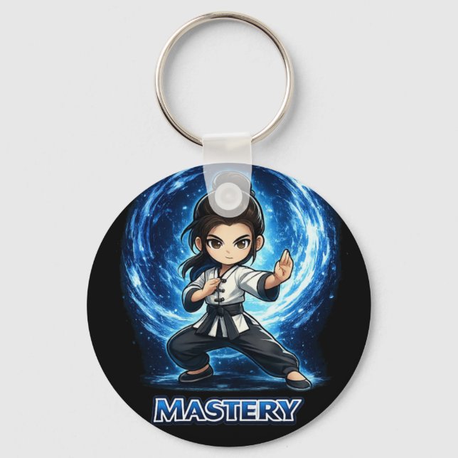 Llavero Chibi Dojo Mastery Flow (Anverso)