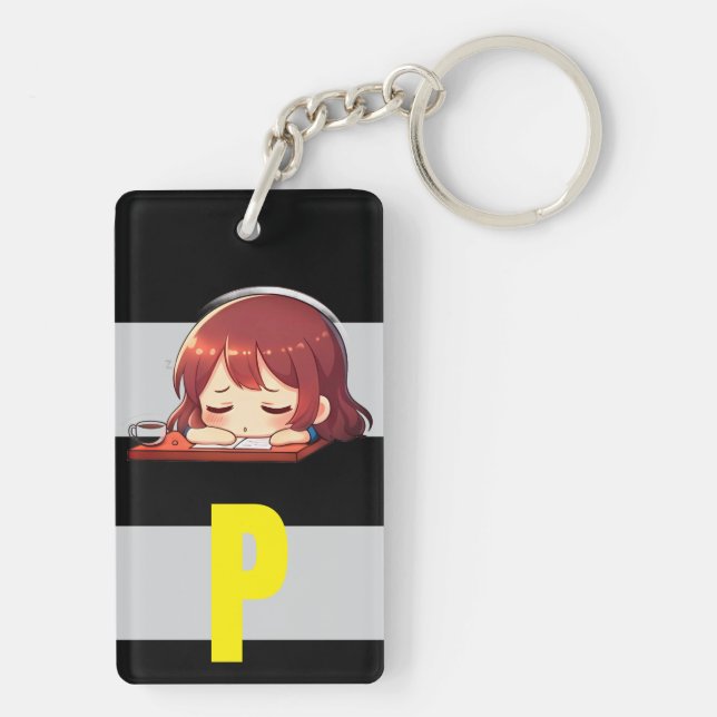 Llavero Chibi Enfermera Original 2.0 - Recarga del Sistema (Atrás)