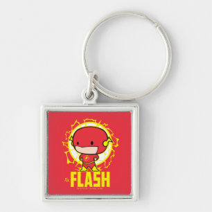 Llavero Chibi Flash Con Electricidad