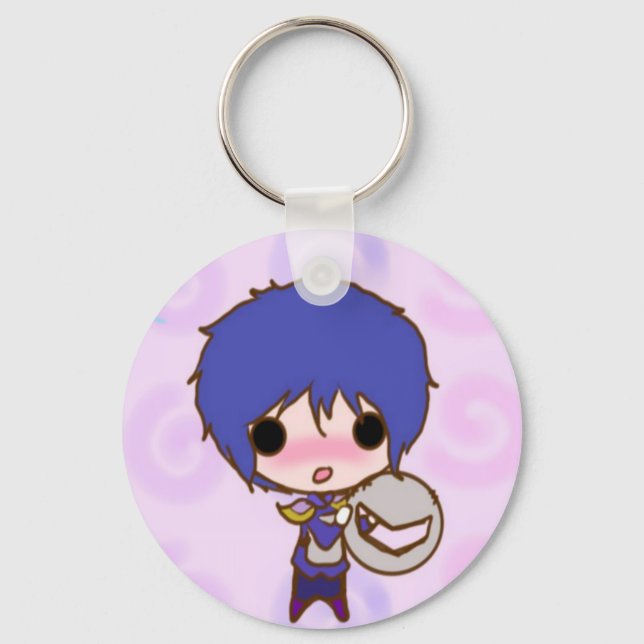 Llavero Chibi knight sin máscara (Anverso)