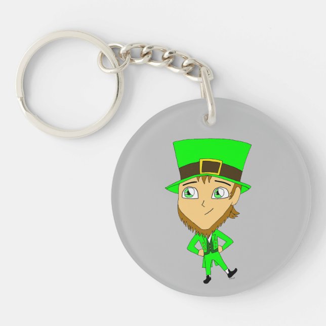 Llavero chibi leprechaun (Frente)