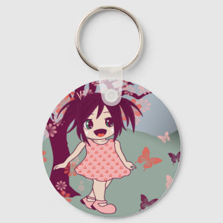 Llavero Chibi Manga Anime Little Kawaii Chica Keyring