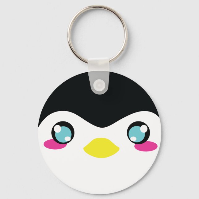 Llavero Chibi Penguin Keychain (Anverso)