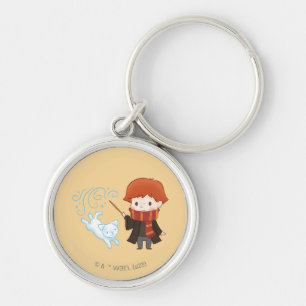 Llavero Chibi Ron Weasley Patronus