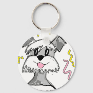 Llavero Chibi Schnauzer