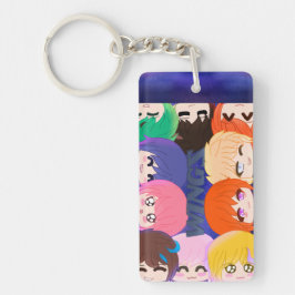 Llavero Chibi Wingz Arylic Keychain