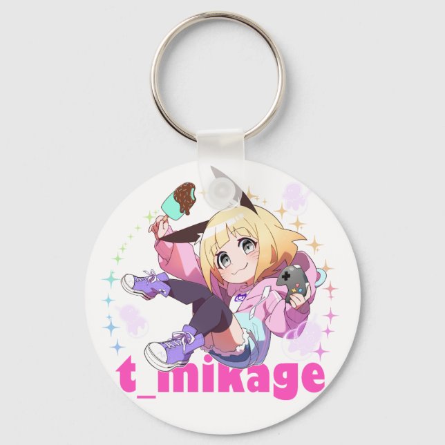 Llavero chibikage Keychain ちび影キーホルダー (Anverso)