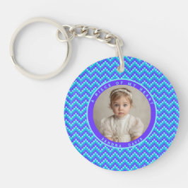 Llavero Chic Best Friend Gifts Stripe Pattern