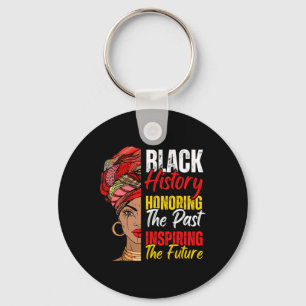 Llavero Chica afro honrando el pasado inspirador futuro ne