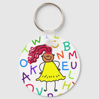 Llavero Chica Alphabet