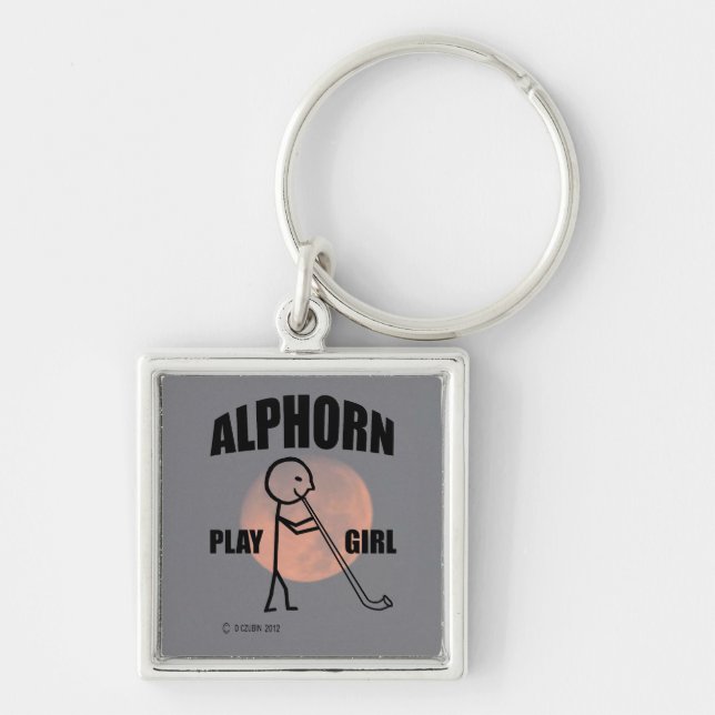 Llavero Chica Alphorn Play (Frente)