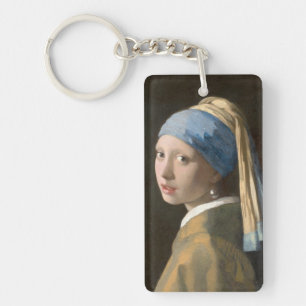 Llavero Chica con arte Pearl Earring-Johannes Vermeer