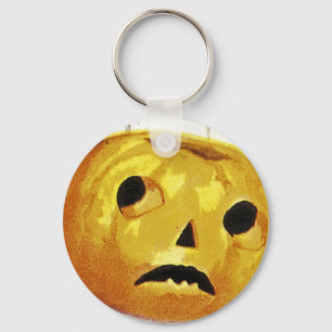 Llavero Chica con Jack o' Lantern