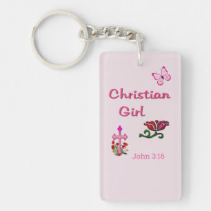 Llavero Chica cristiana 