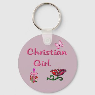 Llavero Chica cristiana