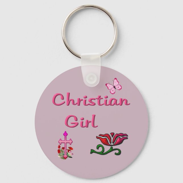 Llavero Chica cristiana  (Anverso)