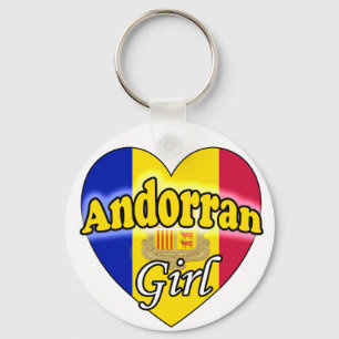 Llavero Chica de Andorra