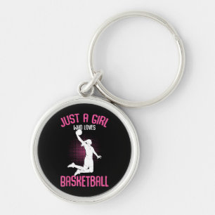 Llavero Chica de Baloncesto Mujeres