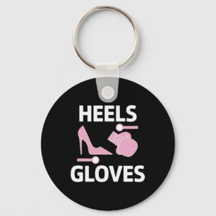Llavero Chica de boxeo entrenador femenino entrenador de b