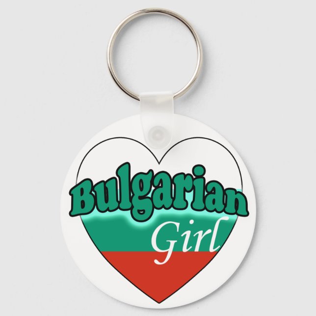 Llavero Chica de Bulgaria (Anverso)