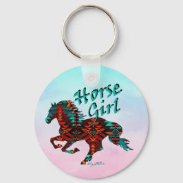 Llavero Chica de caballos, caballo suroeste